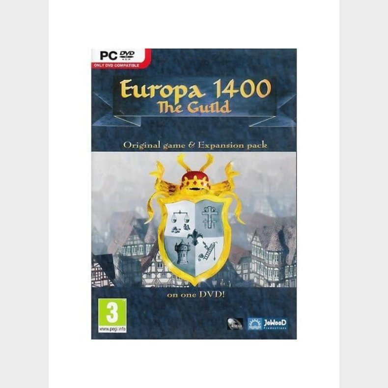 Europa 1400 The Guild + Expansion - Windows - Strategi