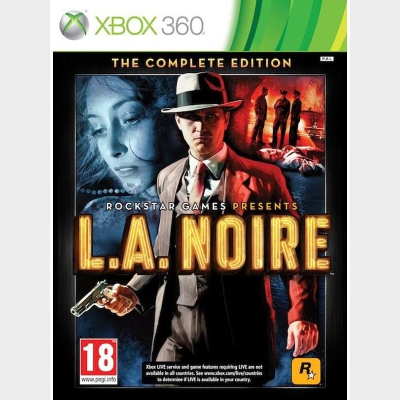 L.A. Noire Complete Edition - Microsoft Xbox 360 - Action/Adventure