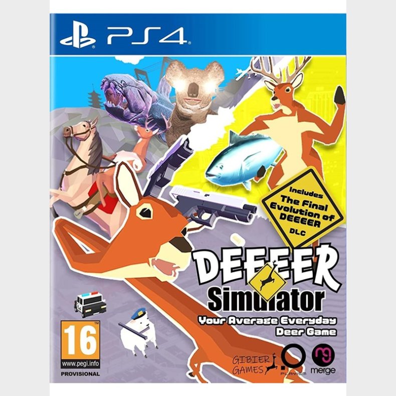 DEEEER Simulator: Your Average Everyday Deer Game - Sony PlayStation 4 - Action/Adventure