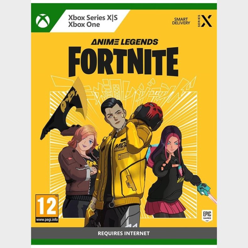 Fortnite - Anime Legends (Code in a Box) - Microsoft Xbox One - Action