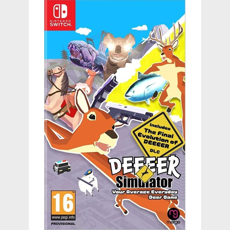 DEEEER Simulator: Your Average Everyday Deer Game - Nintendo Switch - Action/Adventure