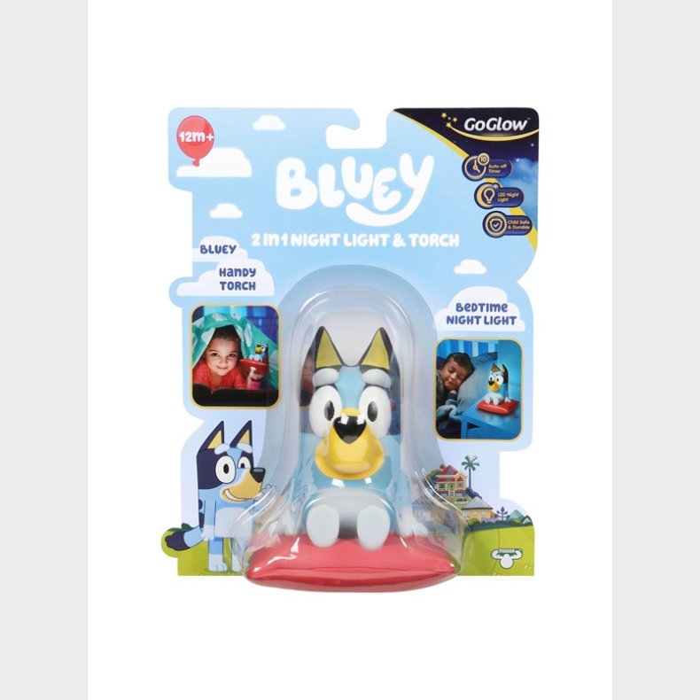 Bluey Bedside Night Light and Torch Buddy by GoGlow