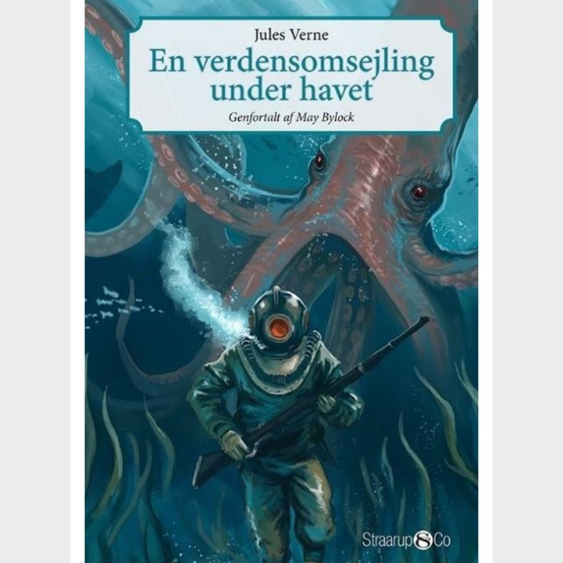 En verdensomsejling under havet - Brnebog - hardback