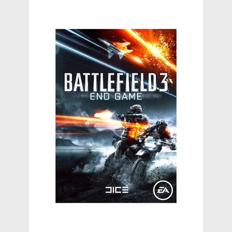 Battlefield 3: End Game Expansion (Code in a Box) - Windows - FPS