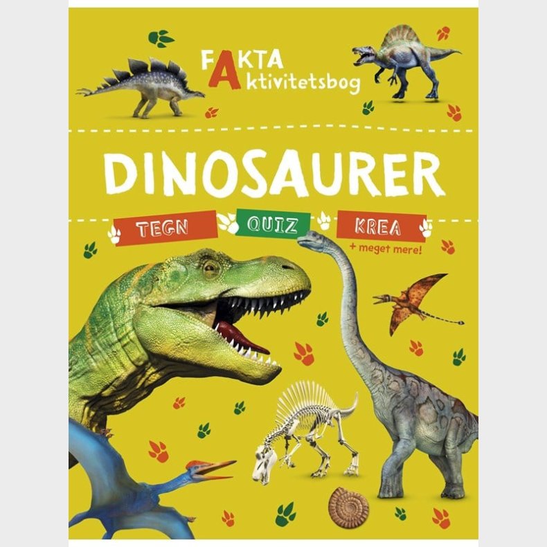 Fakta aktivitetsbog: Dinosaurer - Brnebog - booklet