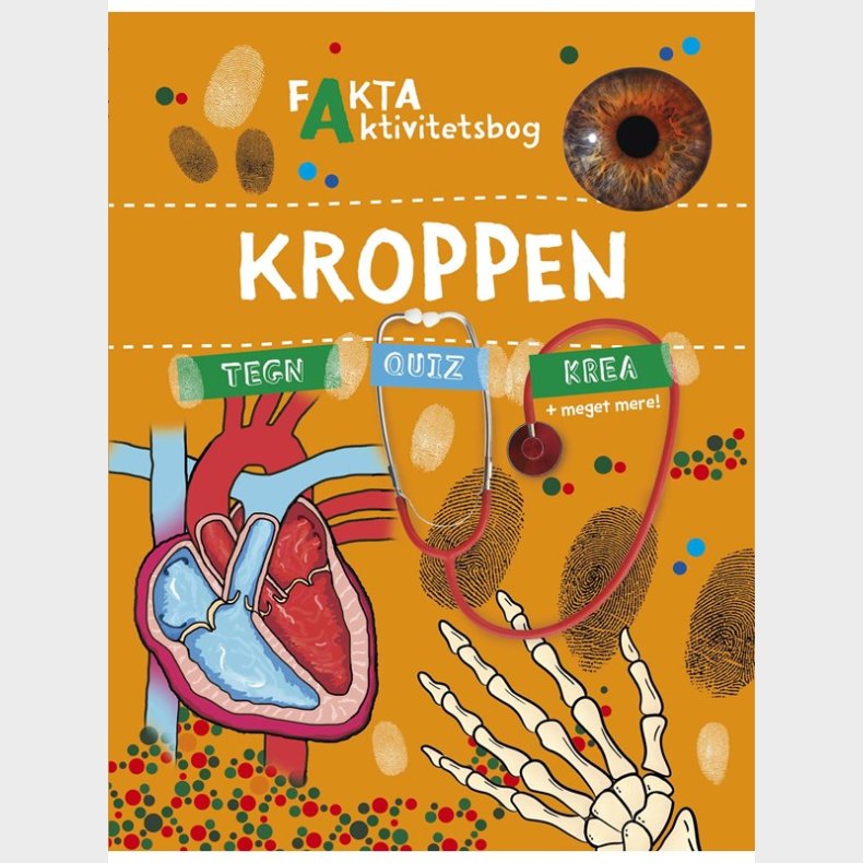 Fakta aktivitetsbog: Kroppen - Brnebog - booklet