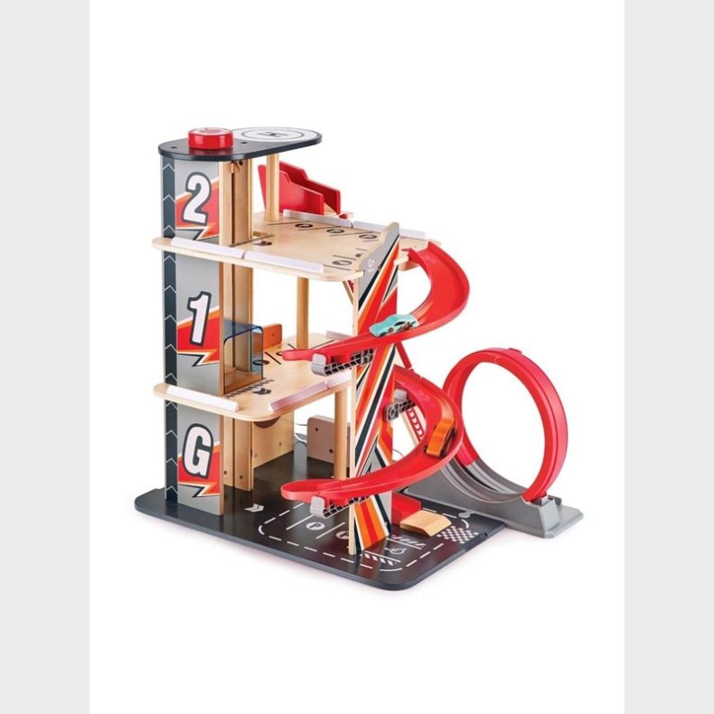 Hape Gearhead Stunt Garage