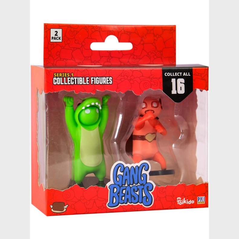 Gang Beasts Actionfigur 2-Pak ske med Vindue S1