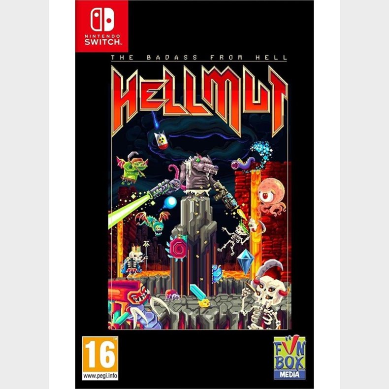 Hellmut: The Badass From Hell (Code in a Box) - Nintendo Switch - Action