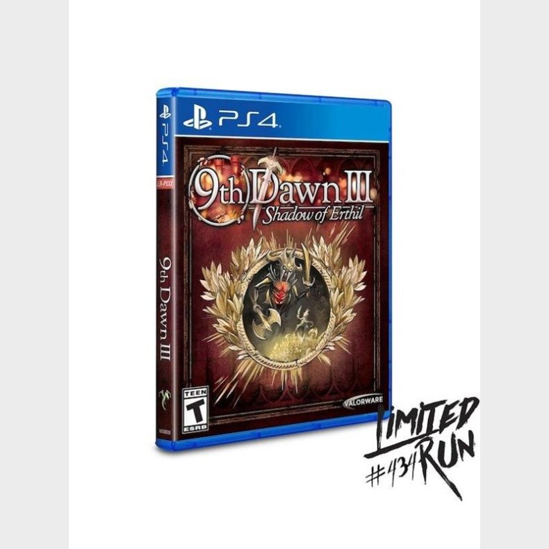 9th Dawn III - Shadow of Erthil (Limited Run #431) - Sony PlayStation 4 - Action/Adventure