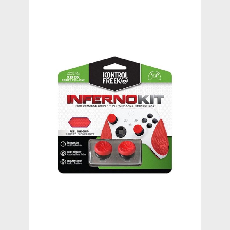 KontrolFreek Performance Inferno Kit - Accessories for game console - Microsoft Xbox One