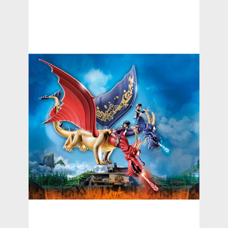 Playmobil Dragons - Dragoner: The Nine Realms - Wu &amp; Wei with Jun