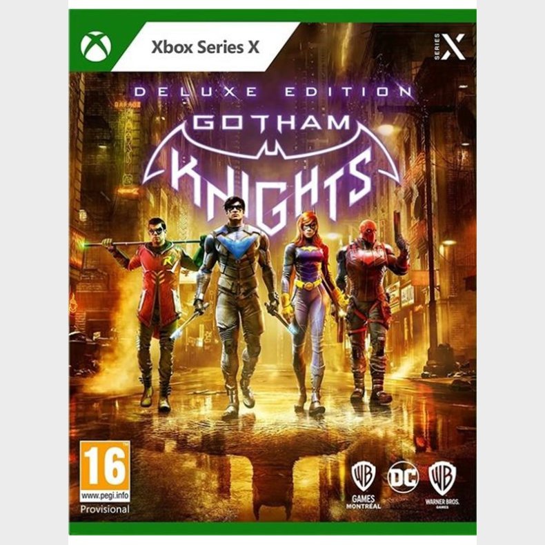 Gotham Knights - Deluxe Edition - Microsoft Xbox Series X - Action/Adventure