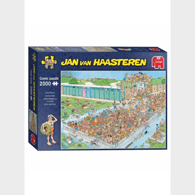 Jumbo Jan van Haasteren - Pool Pile-Up - 2000 pcs Floor