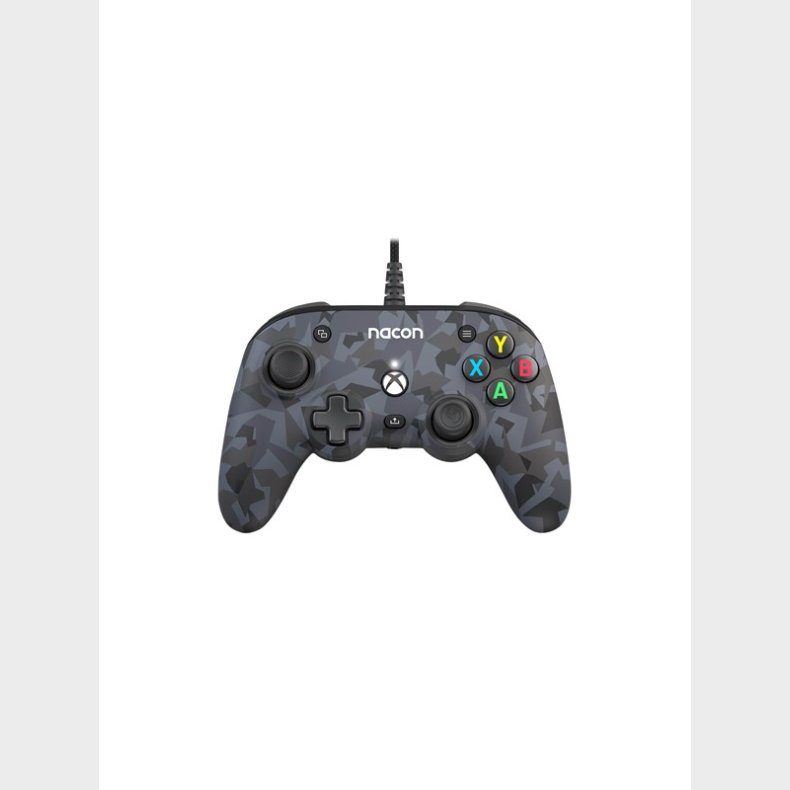 NACON Wired Pro Compact Controller Grey Camo - Controller - Microsoft Xbox One