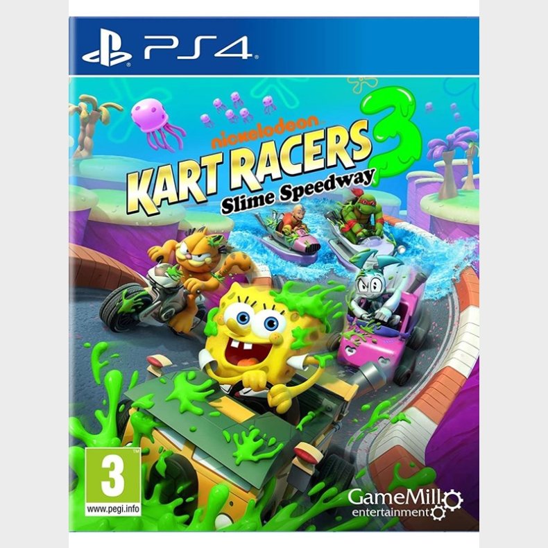 Nickelodeon Kart Racers 3: Slime Speedway - Sony PlayStation 4 - Racing