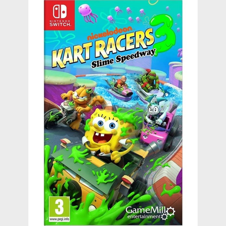 Nickelodeon Kart Racers 3: Slime Speedway - Nintendo Switch - Racing