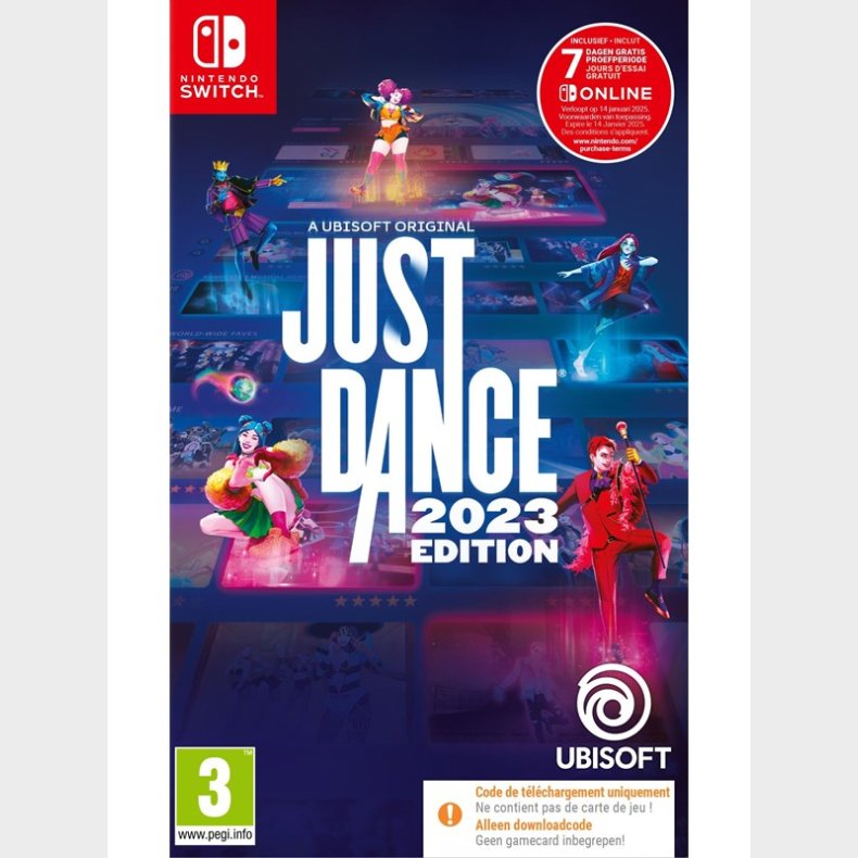 Just Dance 2023 Edition (Code in a Box) - Nintendo Switch - Fest