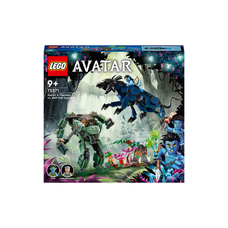 LEGO Avatar 75571 Neytiri og thanator mod Quaritch i AMP-dragt