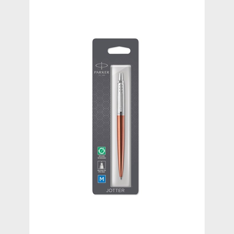 Parker Jotter kuglepen | Chelsea orange | medium spids bl blk