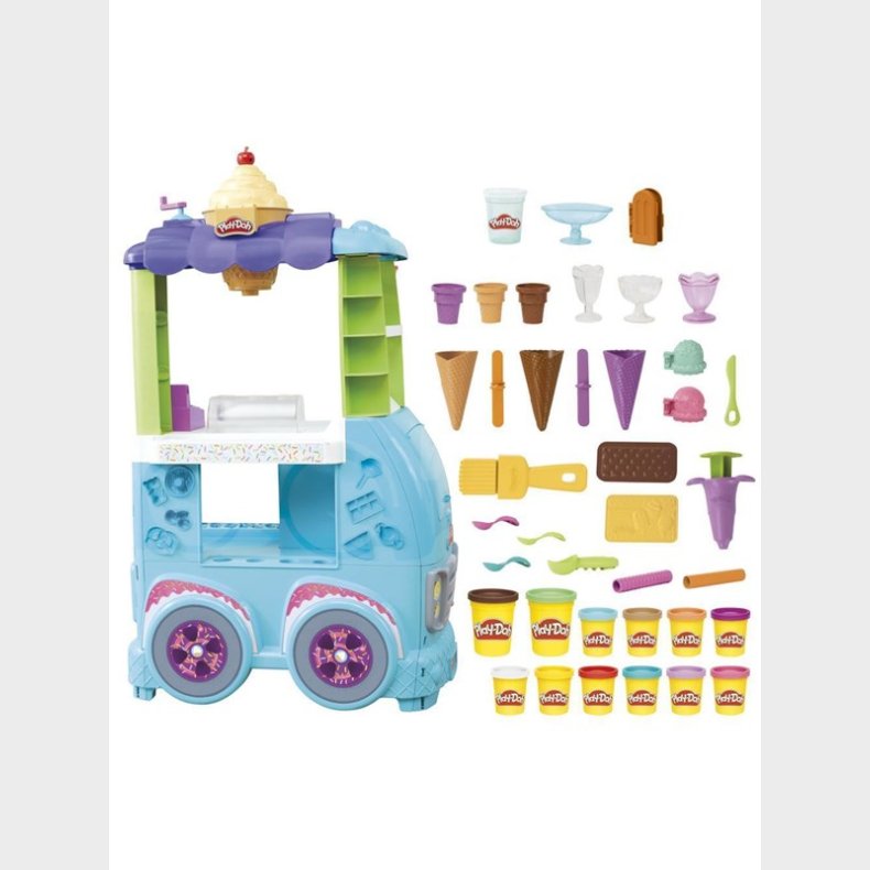 Play-Doh Kitchen Creations Ultimate Ice Cream Truck-legest