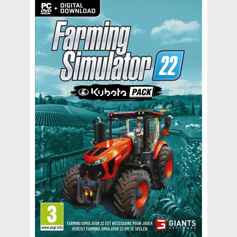 Farming Simulator 22 - KUBOTA Expansion Pack - Windows - Simulator