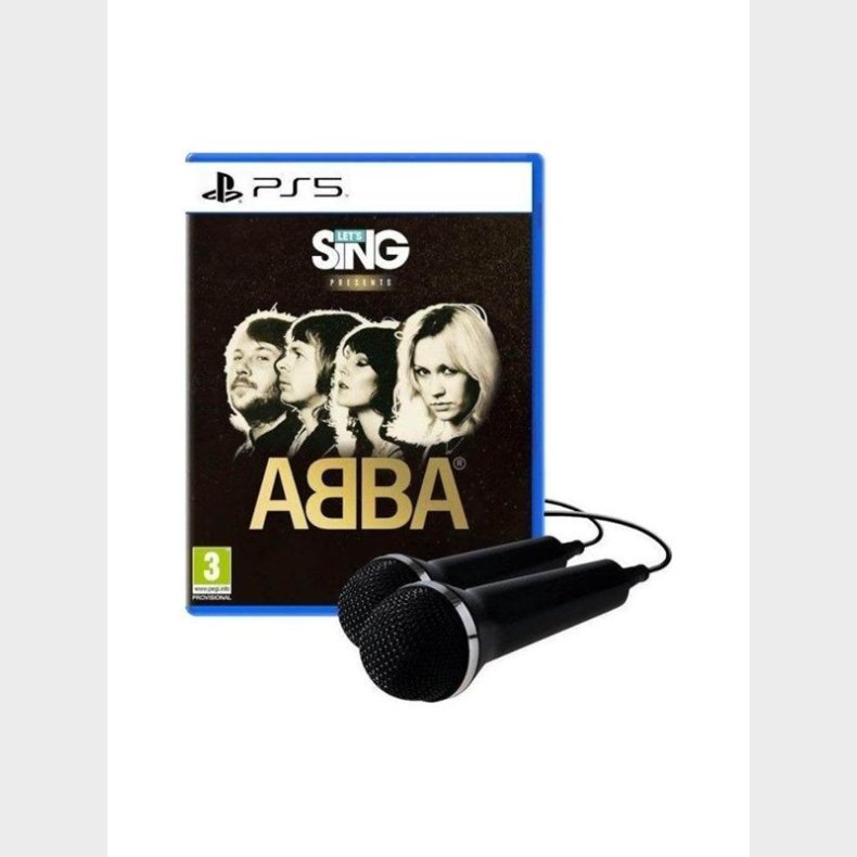 Let&apos;s Sing: ABBA - Double Mic Bundle - Sony PlayStation 5 - Musik