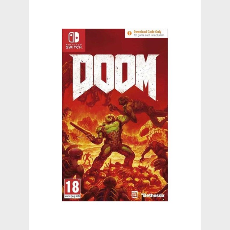 DOOM (Code in a Box) - Nintendo Switch - FPS