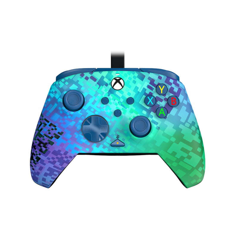 PDP Rematch Wired Controller - Glitch Green - Controller - Microsoft Xbox One