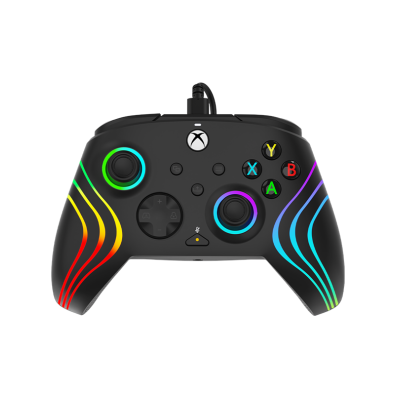 PDP Afterglow Wave Wired Controller - Black - Controller - Microsoft Xbox One