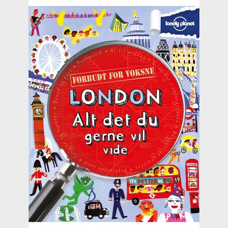 London - alt det du gerne vil vide - Brnebog - paperback