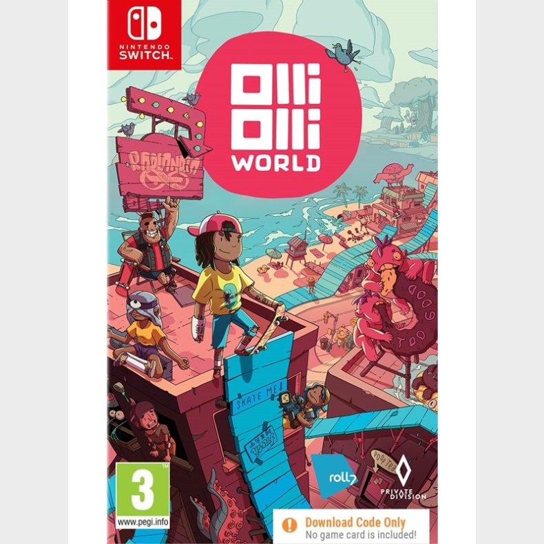 OlliOlli World (Code in a Box) - Nintendo Switch - Platformer