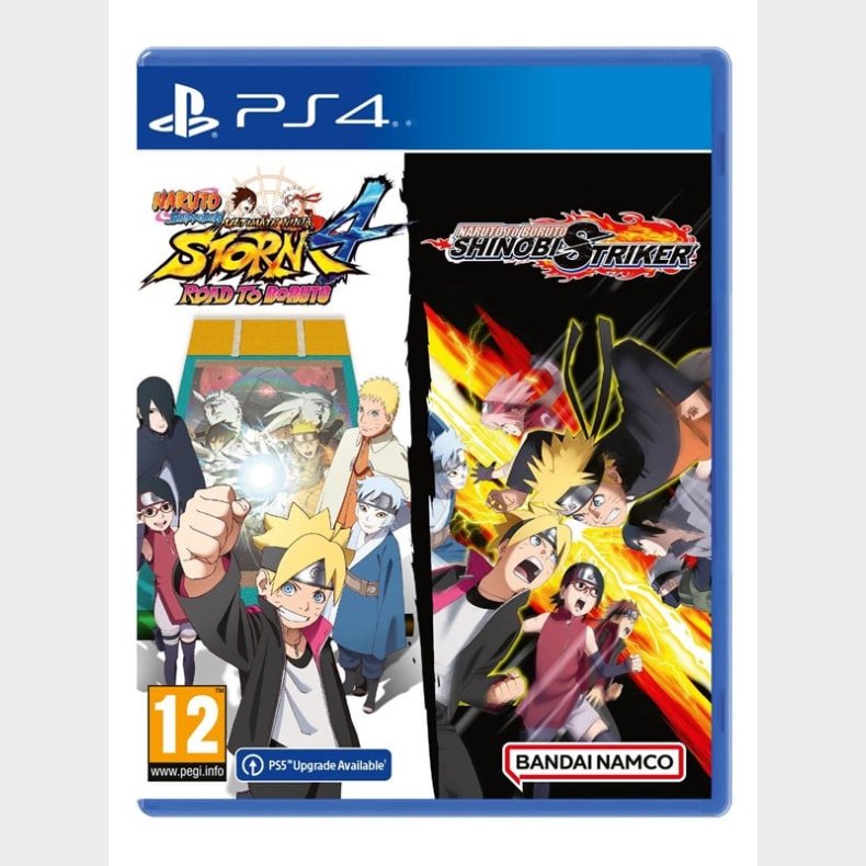 Naruto Shippuden Ultimate Ninja Storm 4 Road to Boruto + Naruto to Boruto Shinobi Striker - Sony PlayStation 4 - Action