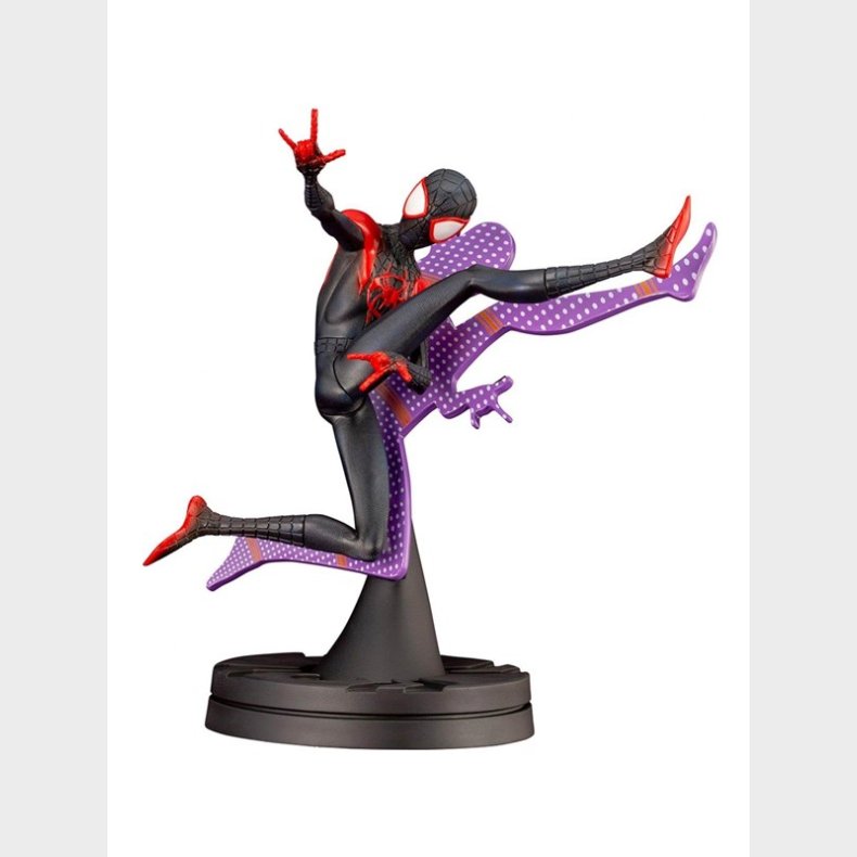 Kotobukiya ARTFX+ Marvel Universe Spider-Man Into the Spider-Verse 1/10 Scale Pre-Painted Figure: Miles Morales Hero Suit Into The Spider-Verse