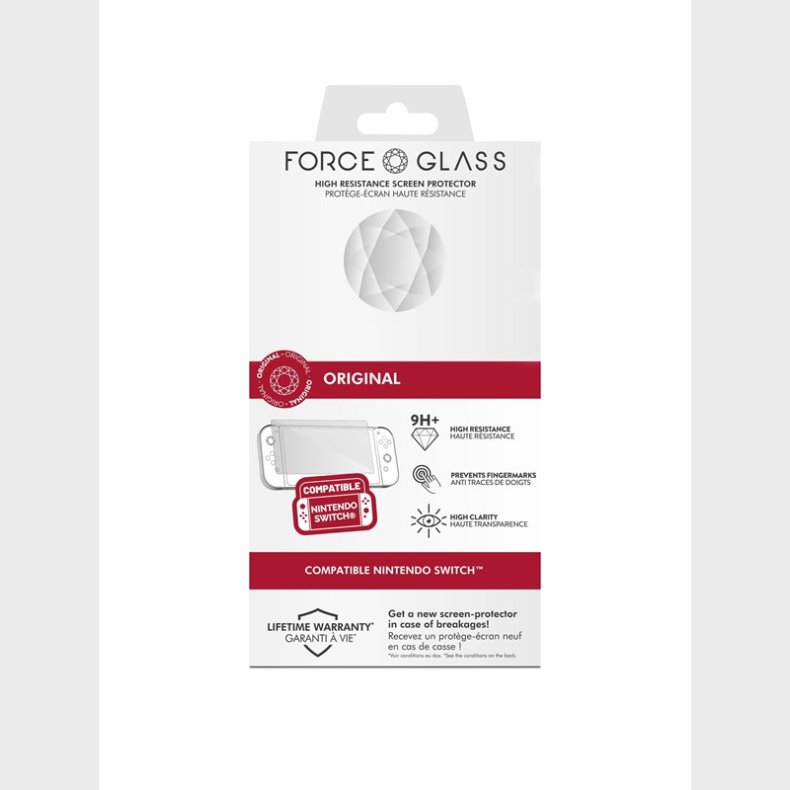 NACON Force Glass Kit - Screen protector - Nintendo Switch