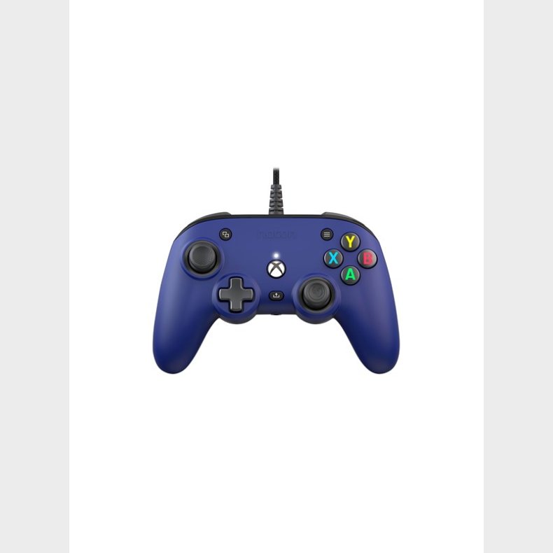 NACON Official Wired Pro Compact Controller - Blue - Controller - Microsoft Xbox One