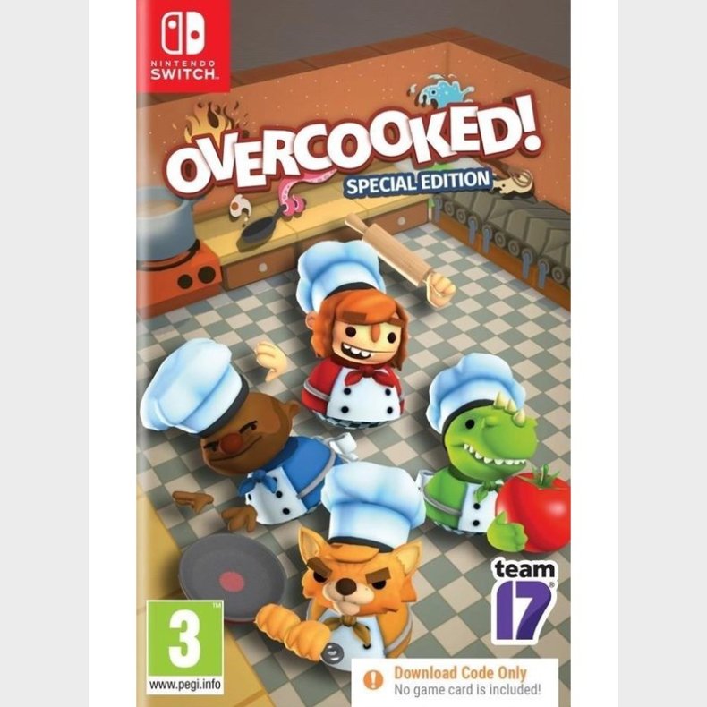 Overcooked! 2 (Code in a Box) - Nintendo Switch - Action