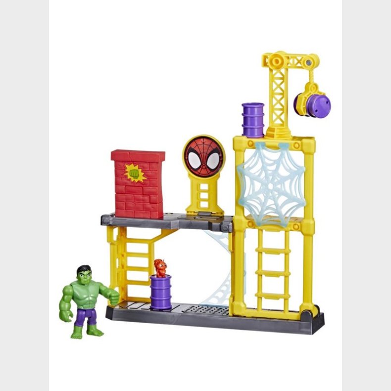 Hasbro Marvel Spidey and His Amazing Friends Hulk's Smash Yard