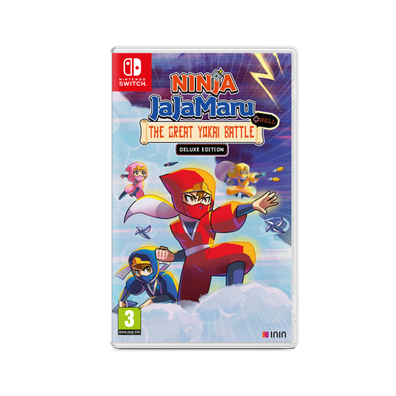 Ninja JaJaMaru: The Great Yokai Battle + Hell - Deluxe Edition - Nintendo Switch - Eventyr