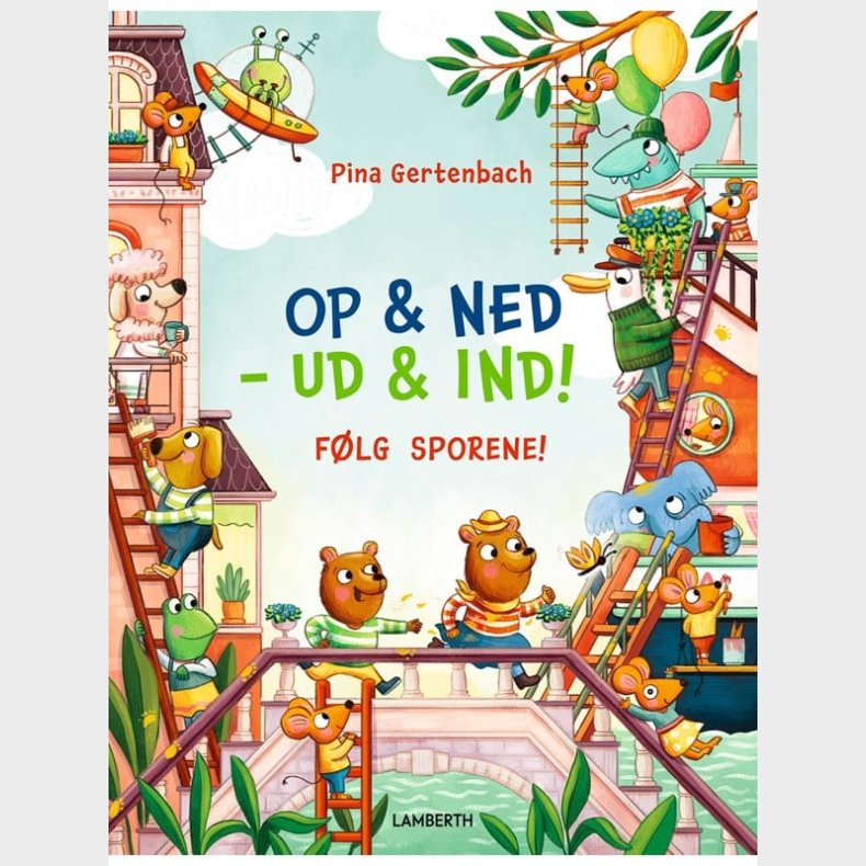 Op og ned - ud og ind! - Flg sporene - Brnebog