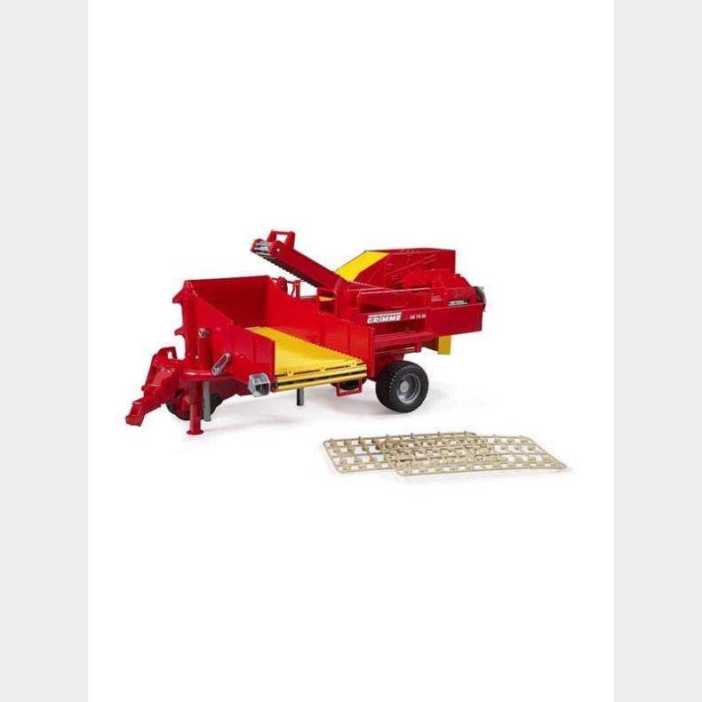 Bruder Grimme SE 75-30 potato digger with potatoes-imitations