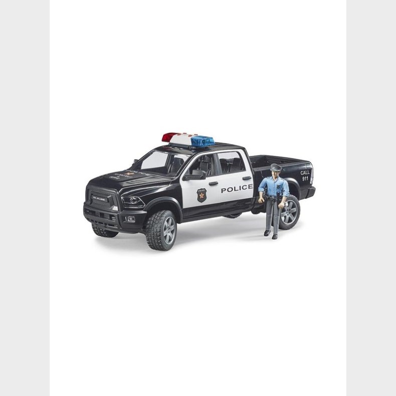 Bruder RAM 2500 Police truck with policeman