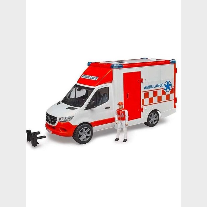 Bruder MB Sprinter Ambulance with driver