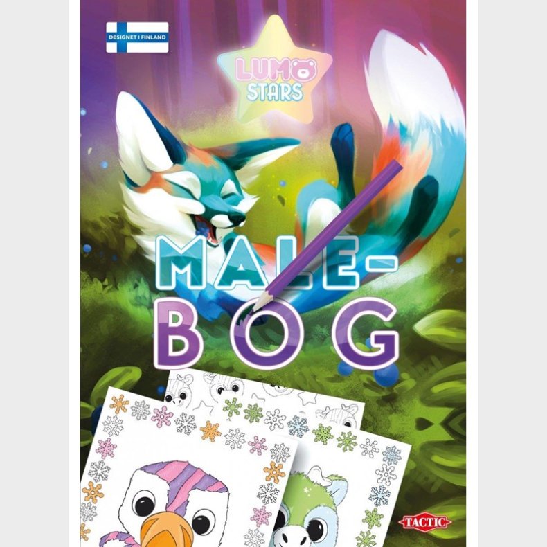 Lumo Stars malebog (DK) - Brnebog