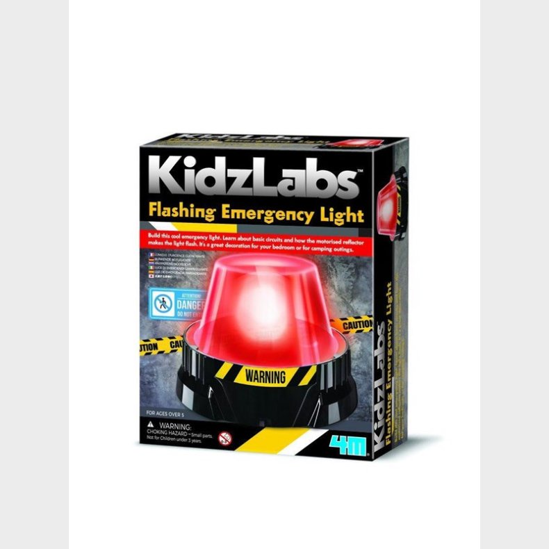 4M KIDZLABS / FLASHING EMERGENCY LIGHT