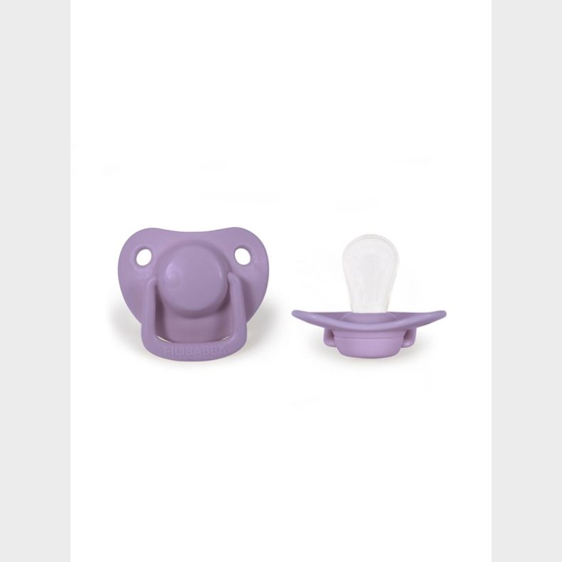 Filibabba Pacifiers 2-pack - Fresh violet 0-6 months