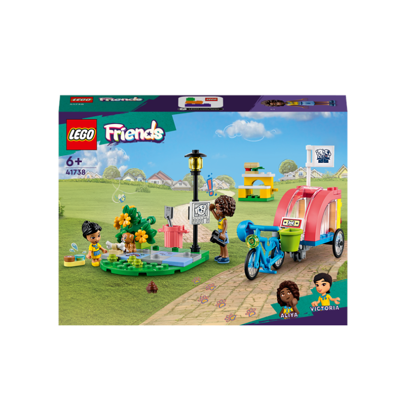 LEGO Friends 41738 Hunderedningscykel