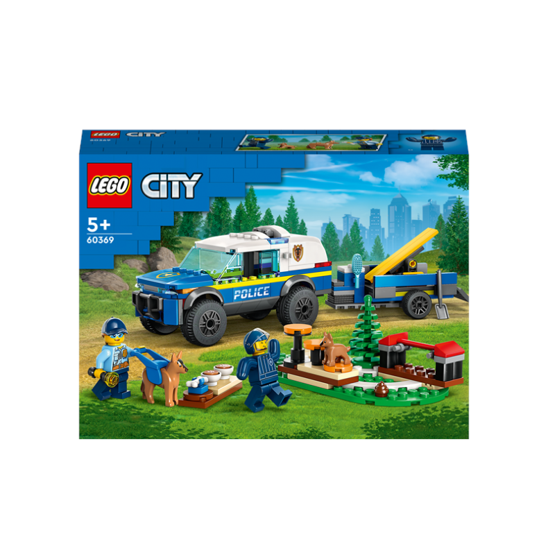 LEGO City 60369 Mobil politihundetrning