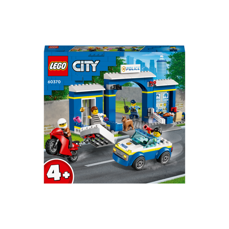 LEGO City 60370 Skurkejagt ved politistationen