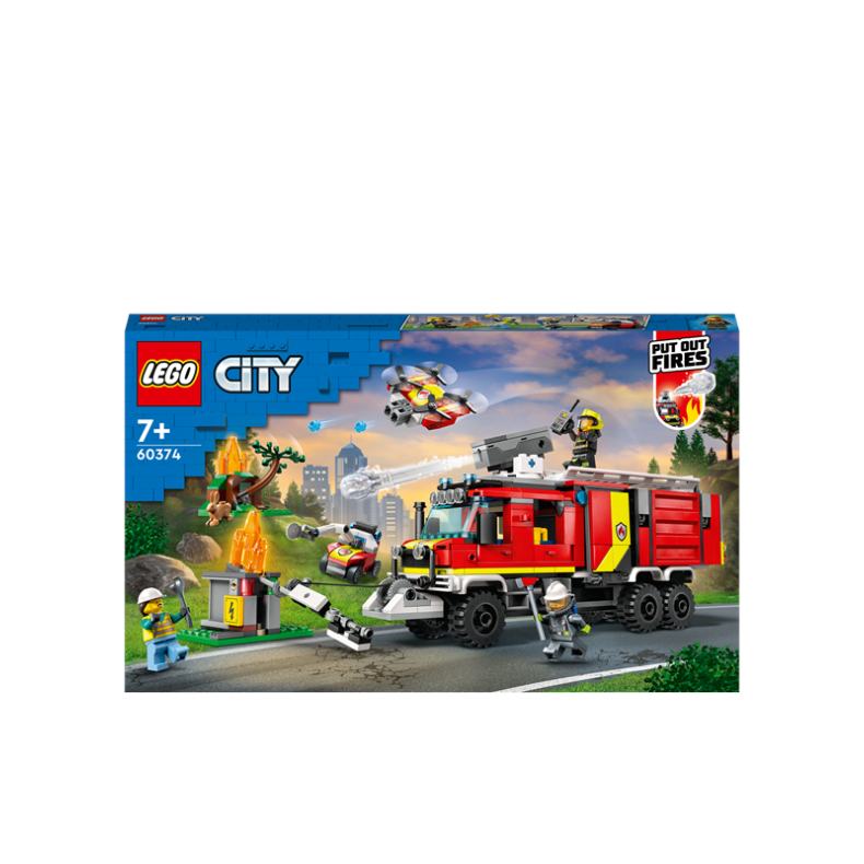 LEGO City 60374 Brandvsnets kommandovogn